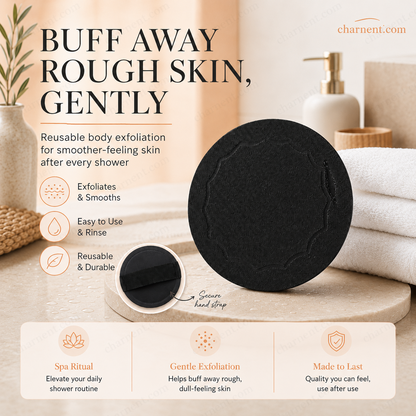 🥳 POPULÄR NYHET 🥳 50% OFF ✨🚿osybeary® Exfolierande Skrubbkudde – Återanvändbar Kroppsskrubb för Mjuk och Fräsch Hud 🧖‍♀️