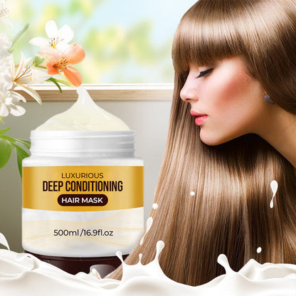 🔥BUY MORE SAVE MORE!🔥Collagen Hair Treatment Deep Repair Conditioning Argan Oil Collagen Hair Mask Essence for Dry Damaged Hair All Hair Types