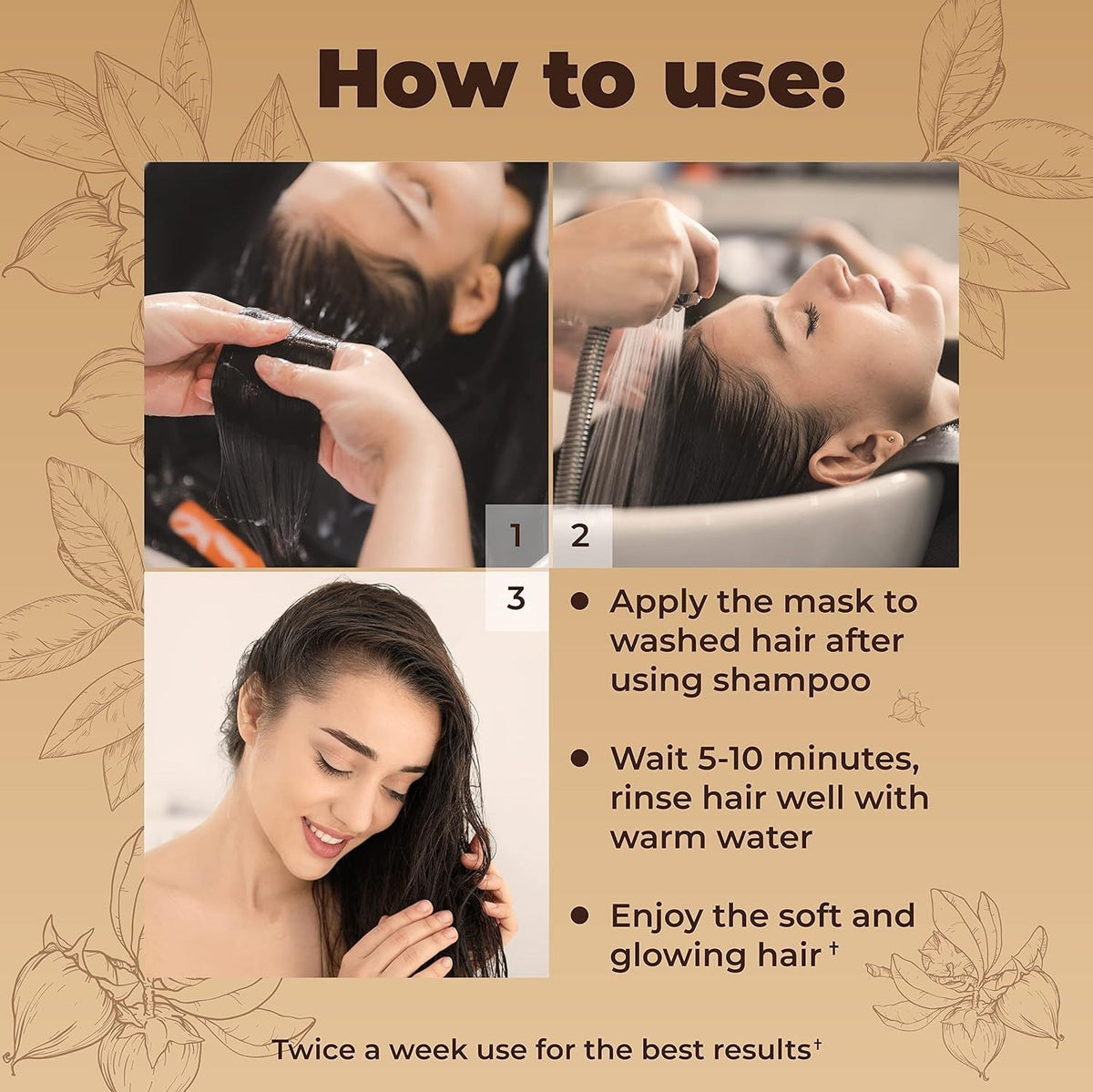 🔥BUY MORE SAVE MORE!🔥Collagen Hair Treatment Deep Repair Conditioning Argan Oil Collagen Hair Mask Essence for Dry Damaged Hair All Hair Types