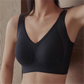 🎁Köp 1 Få 3 Förpackningar💕Ribbad Push Up Justerbar Trådlös BH för kvinnor