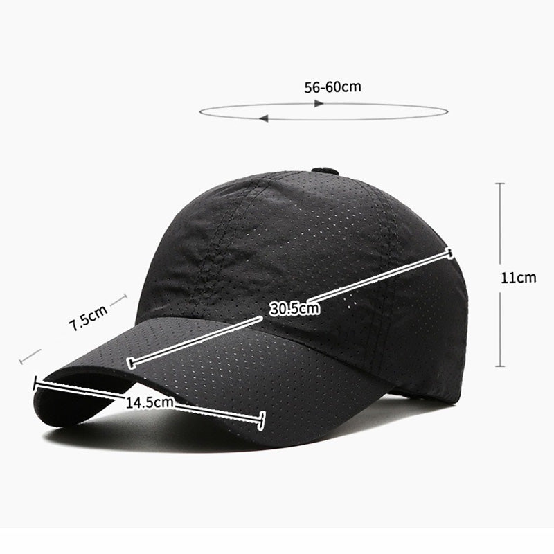 🧢 49% RABATT! ⚾ Snygg Mesh-Basebollkeps – Andningsbar, Justerbar & Perfekt för Sport & Vardag ☀️