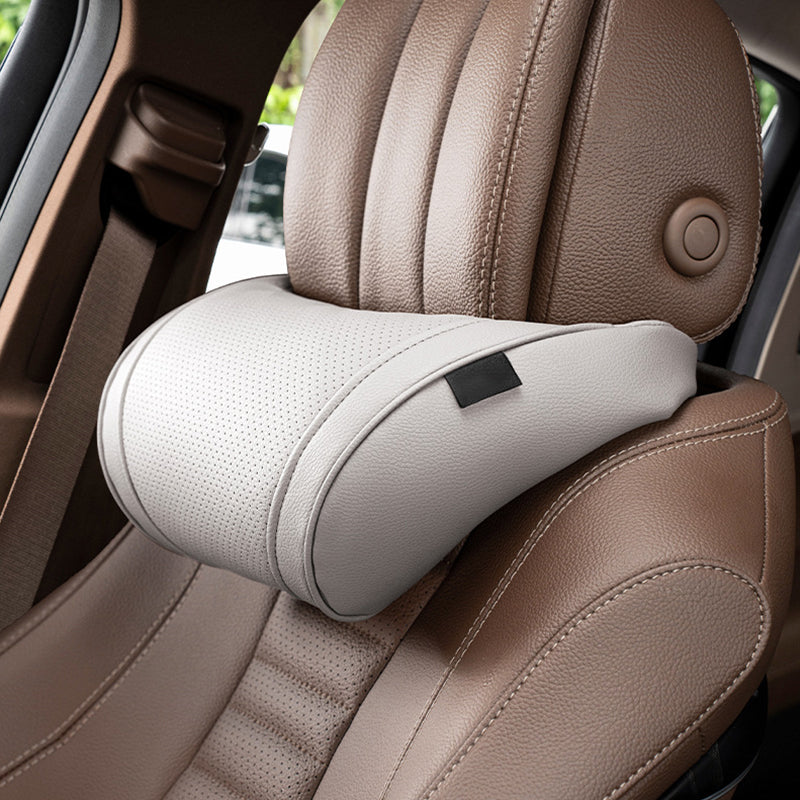 🚗💤 Slut på trötthet vid bilkörning! Universal memory-skum nackstöd för bilens huvudstöd – ergonomiskt stöd för långa resor.