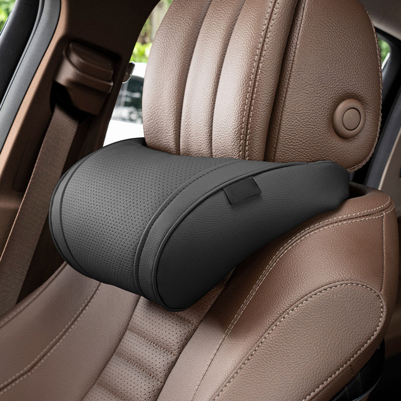 🚗💤 Slut på trötthet vid bilkörning! Universal memory-skum nackstöd för bilens huvudstöd – ergonomiskt stöd för långa resor.