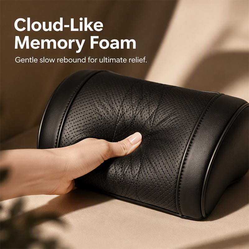 🚗💤 Slut på trötthet vid bilkörning! Universal memory-skum nackstöd för bilens huvudstöd – ergonomiskt stöd för långa resor.