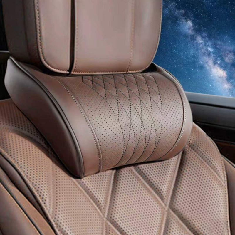 🚗💤 Lindra trötthet vid bilkörning! Universell nackkudde i minnesskum för bilen – ergonomiskt stöd för nacken under långa bilresor