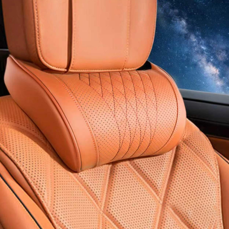 🚗💤 Lindra trötthet vid bilkörning! Universell nackkudde i minnesskum för bilen – ergonomiskt stöd för nacken under långa bilresor