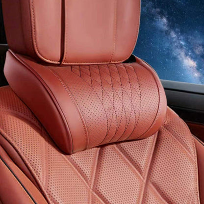 🚗💤 Lindra trötthet vid bilkörning! Universell nackkudde i minnesskum för bilen – ergonomiskt stöd för nacken under långa bilresor