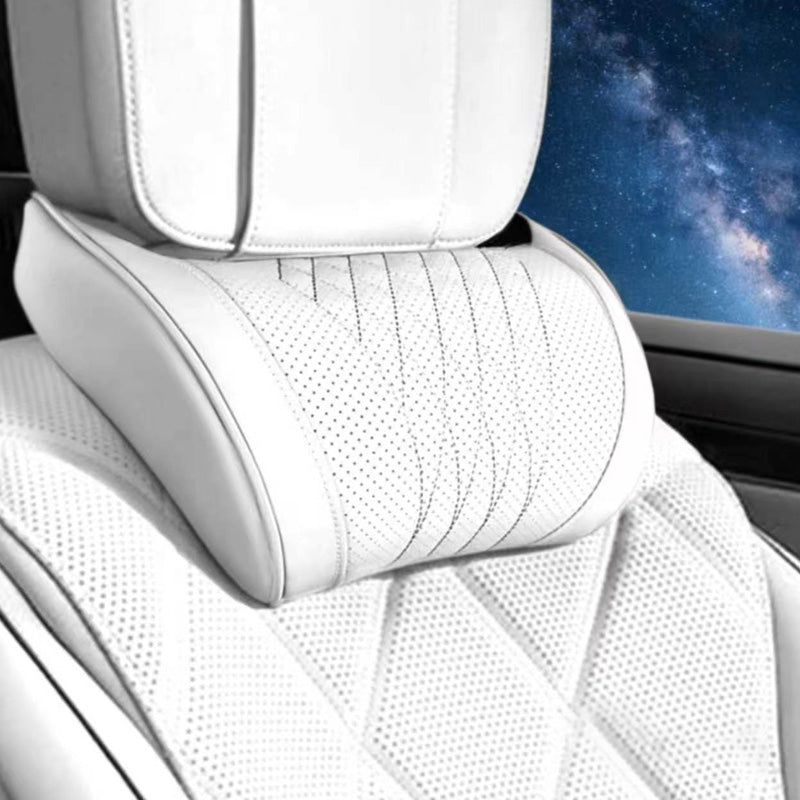 🚗💤 Lindra trötthet vid bilkörning! Universell nackkudde i minnesskum för bilen – ergonomiskt stöd för nacken under långa bilresor